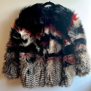 Mint Extraordinarily Plush Faux Fur Jacket M Free People